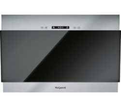 HOTPOINT  PHVP6.4FALK Integrated Cooker Hood - Black